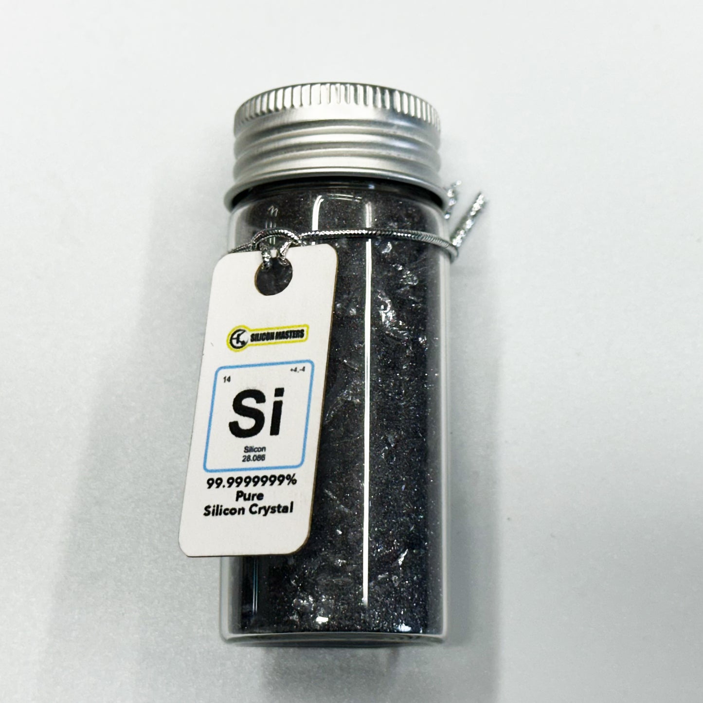 Vial of Silicon Crystal 99.9999999% pure