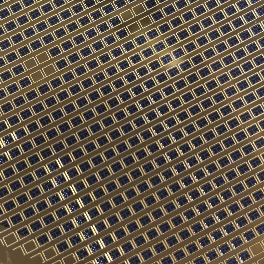 Silicon Wafer - 200 mm (8 inch) Single Collection Framed Silicon Wafer, Serial Number: SM25-01106-A