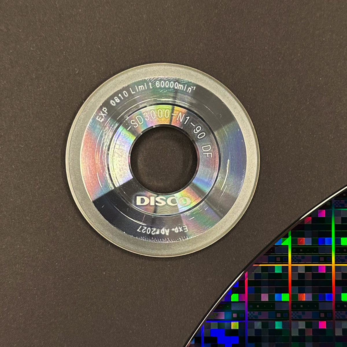 Evolution collection wafer display additional angle Silicon Masters tech art