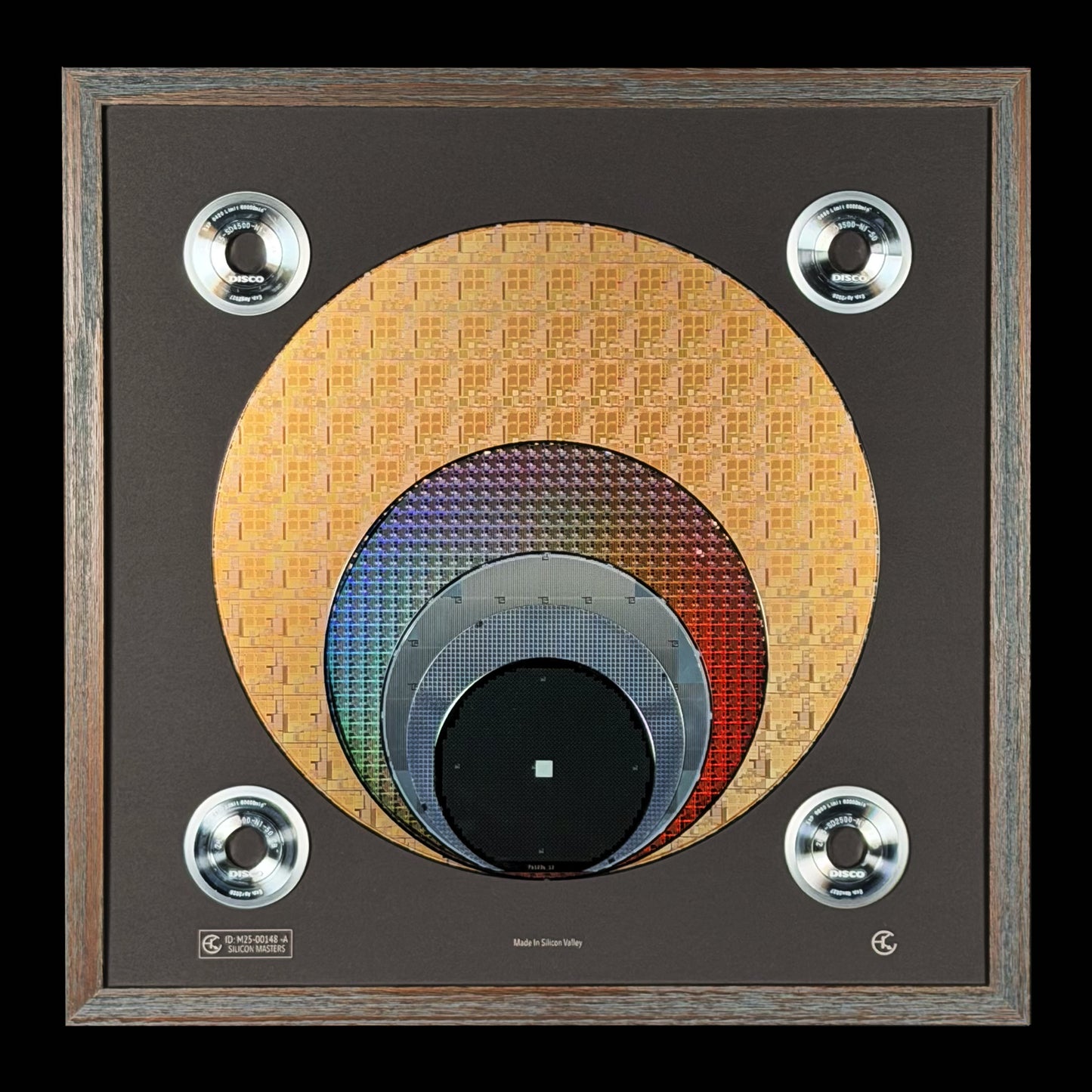Evolution Collection Silicon Wafer - 100 to 300 mm Framed Silicon Wafer
