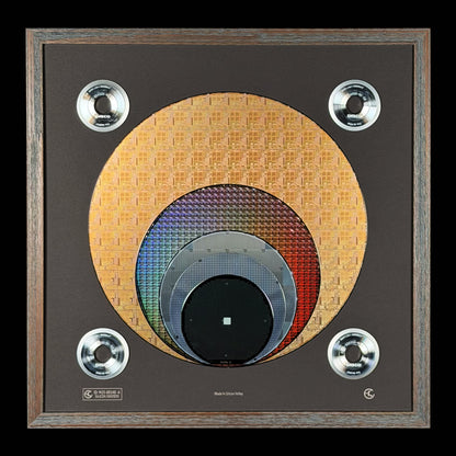 Evolution Collection Silicon Wafer - 100 to 300 mm Framed Silicon Wafer