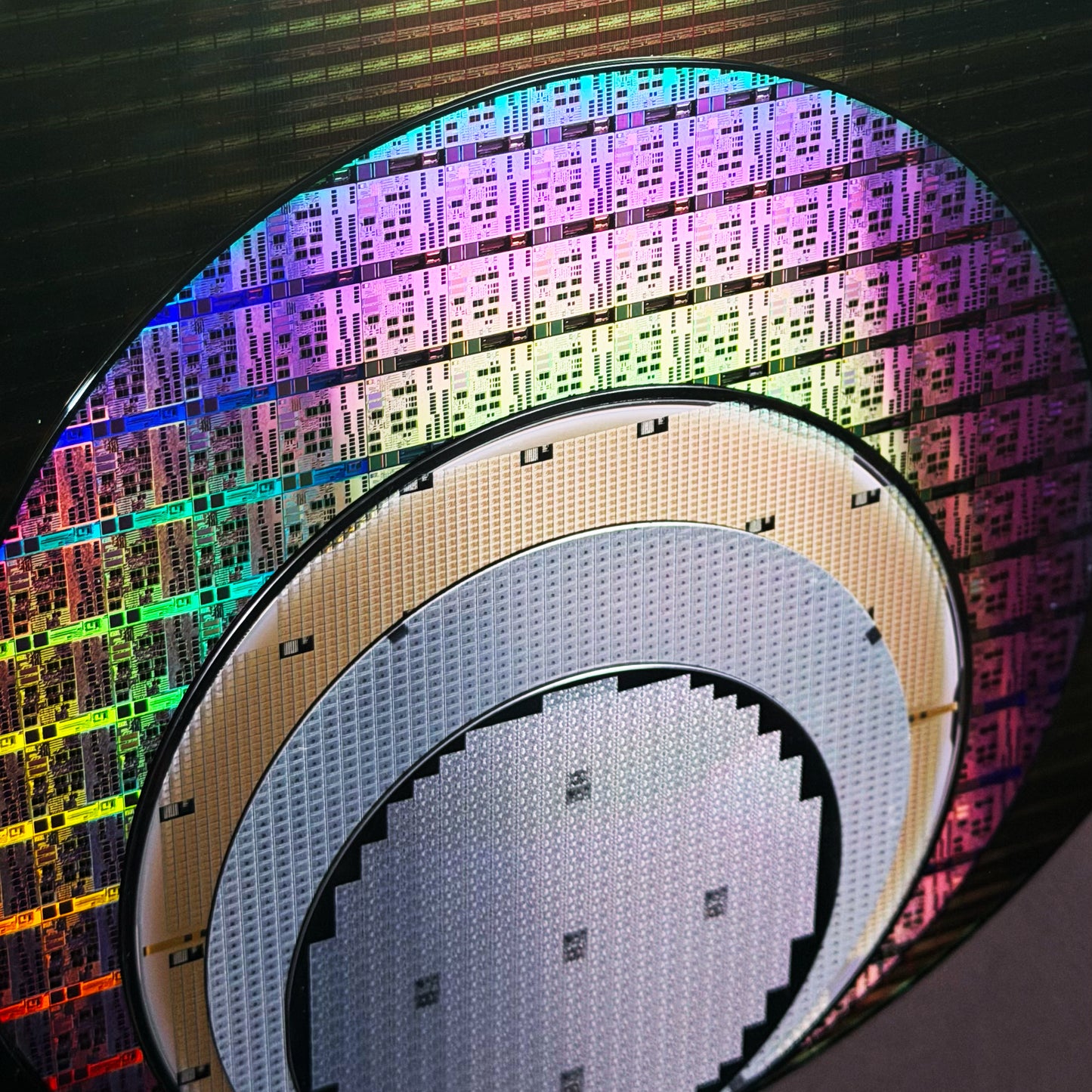 Evolution Collection Silicon Wafer - 100 to 300 mm Framed Silicon Wafer