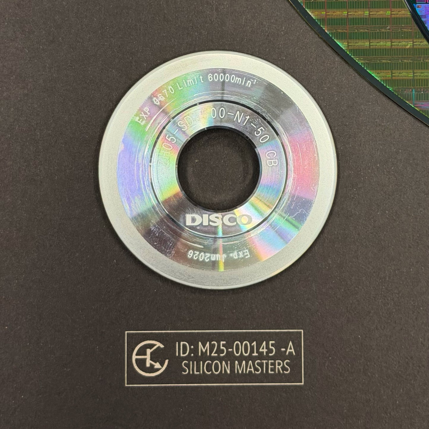 Evolution Collection Silicon Wafer - 100 to 300 mm Framed Silicon Wafer