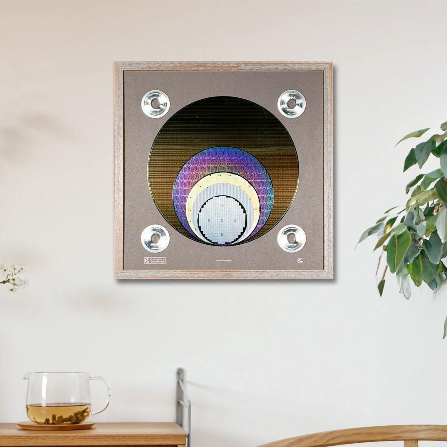 Evolution Collection Silicon Wafer - 100 to 300 mm Framed Silicon Wafer