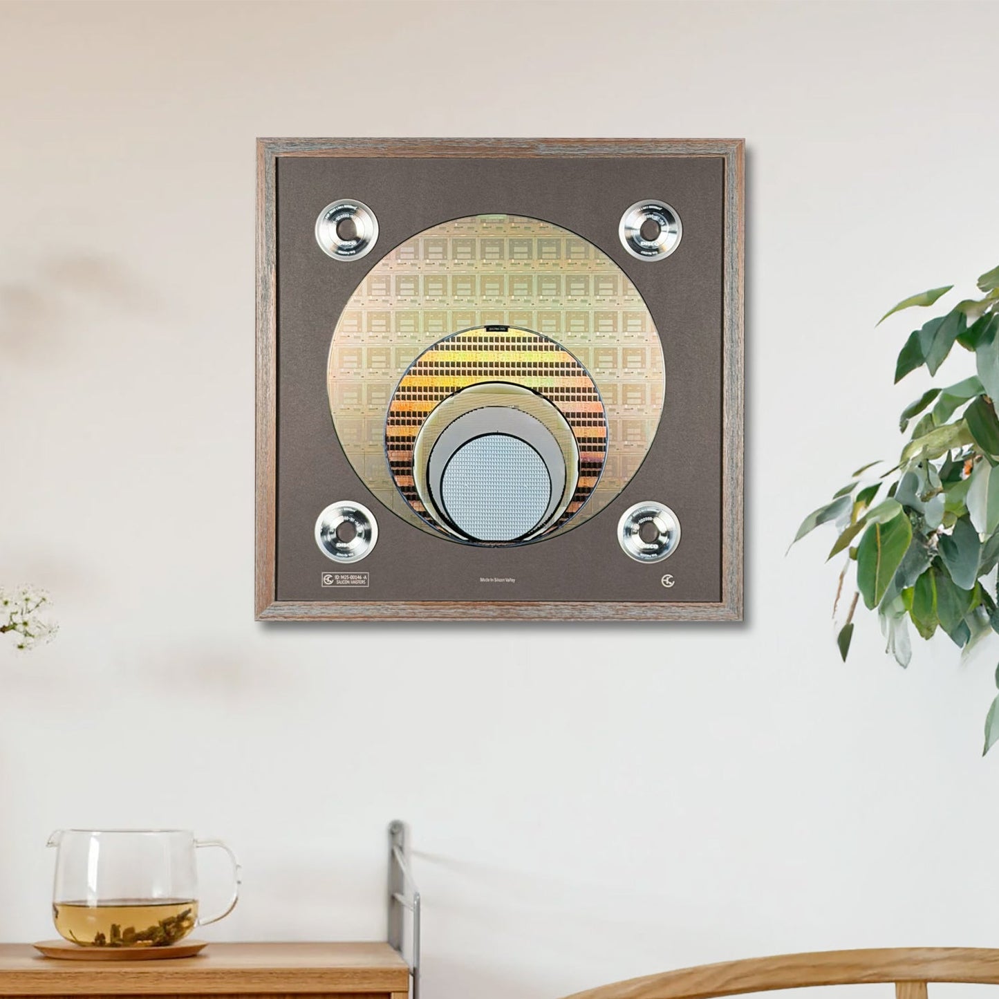 Evolution Collection Silicon Wafer - 100 to 300 mm Framed Silicon Wafer