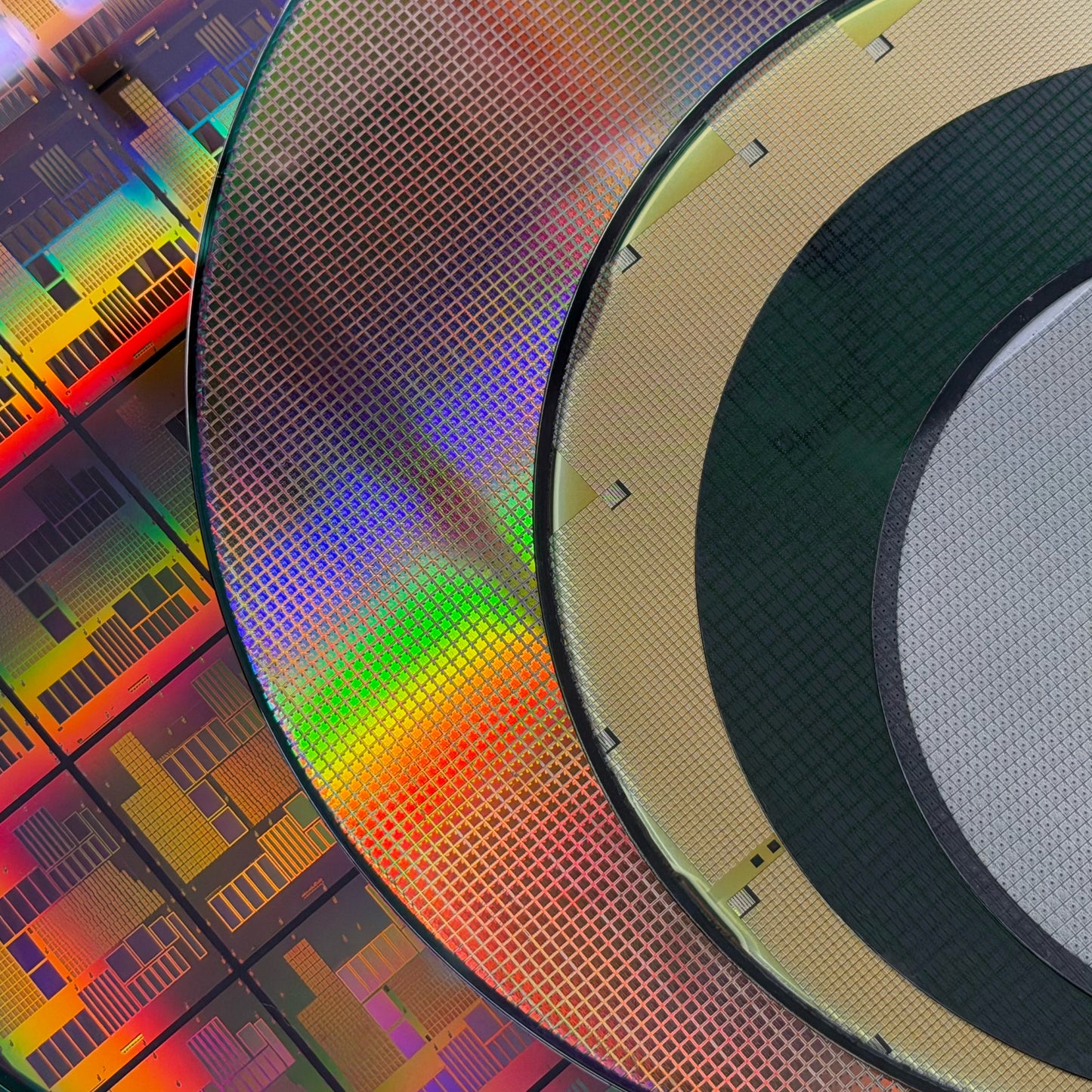 Evolution Collection Silicon Wafer - 100 to 300 mm Framed Silicon Wafer