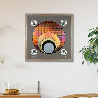 Evolution Collection Silicon Wafer - 100 to 300 mm Framed Silicon Wafer