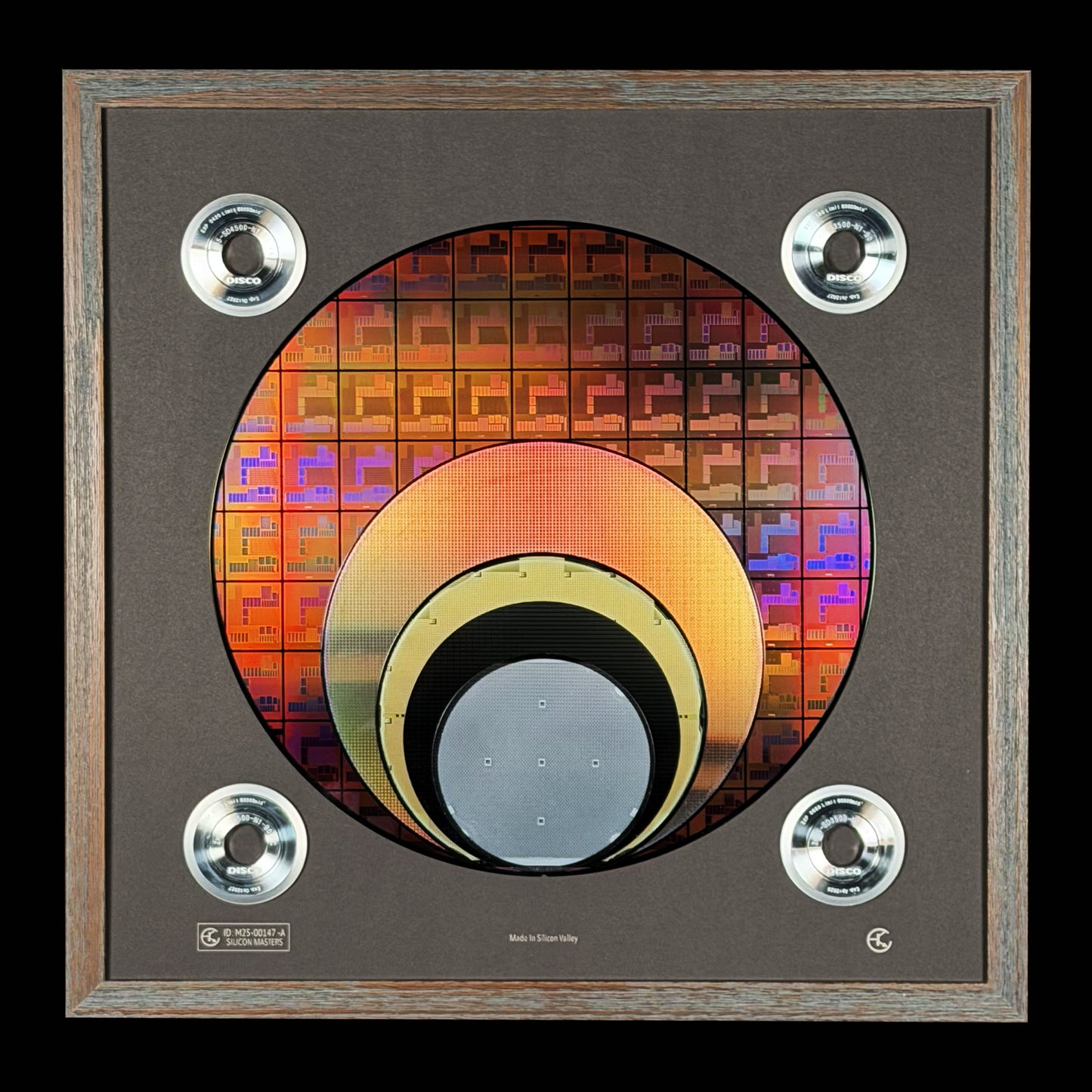Evolution Collection Silicon Wafer - 100 to 300 mm Framed Silicon Wafer