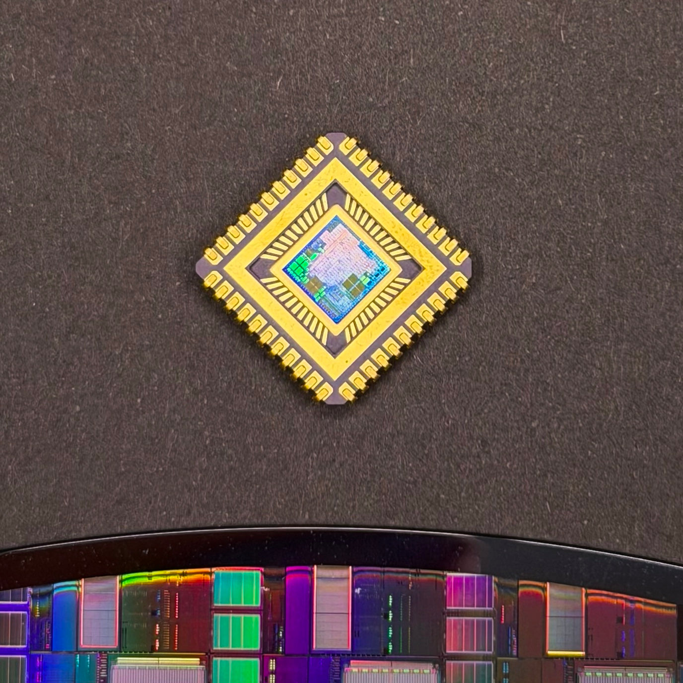 300mm (12 Inch) Silicon Wafer - Master Collection with IC packages