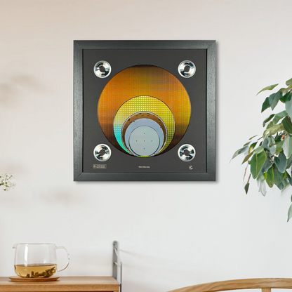 Evolution Collection Silicon Wafer - 100 to 300 mm Framed Silicon Wafer