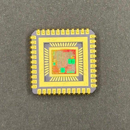 Framed Silicon Wafer: 100mm Master Collection with Gold-Plated Chip packages