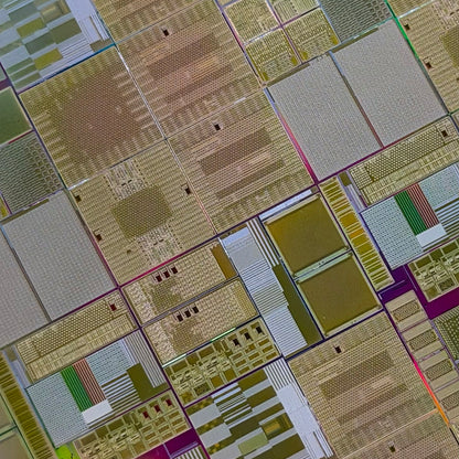 Framed 300mm Silicon Wafer: Rare Tech Display