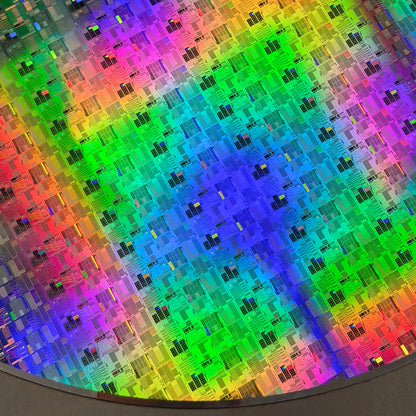 Framed 300mm Silicon Wafer: Rare Tech Display