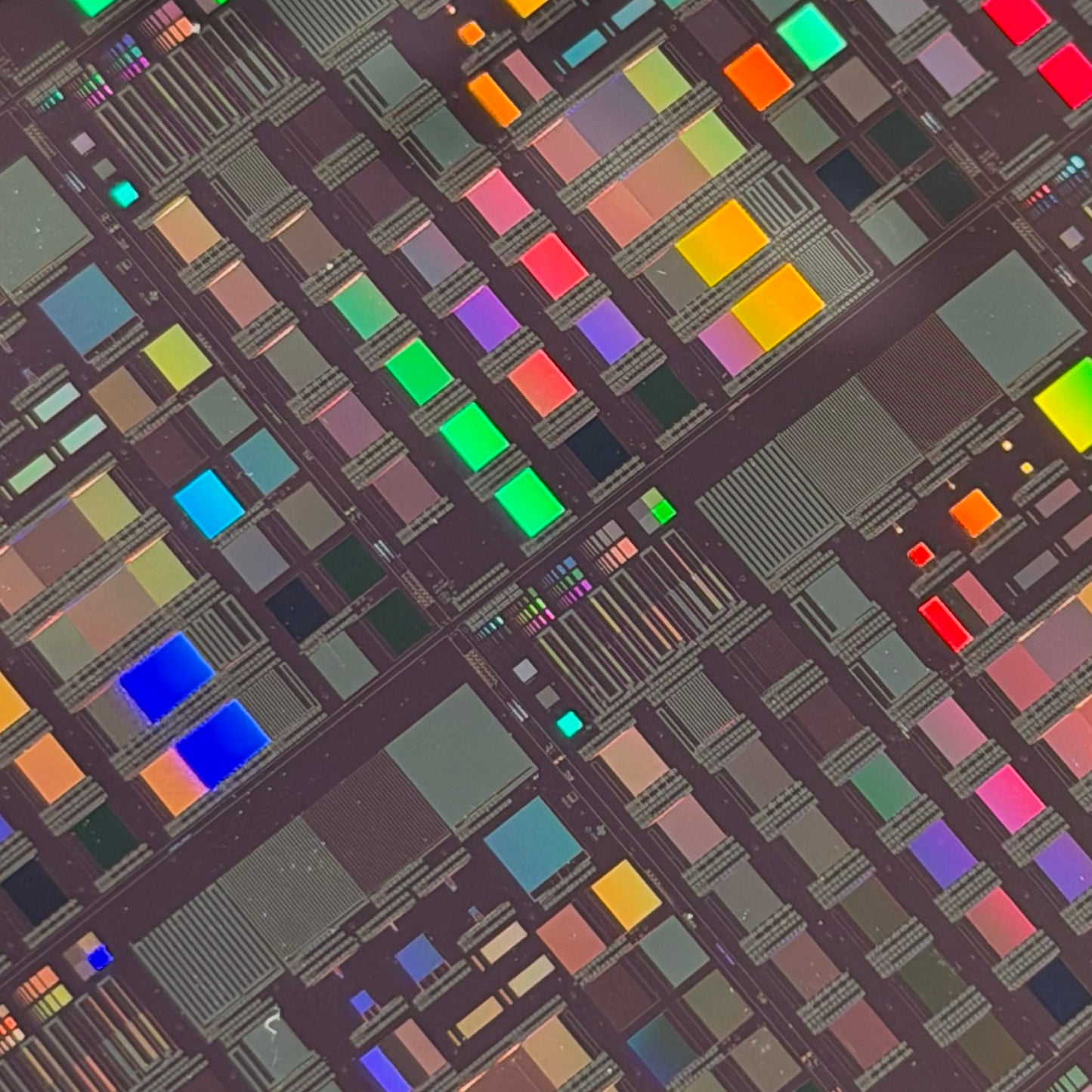 Framed 300mm Silicon Wafer: Rare Tech Display