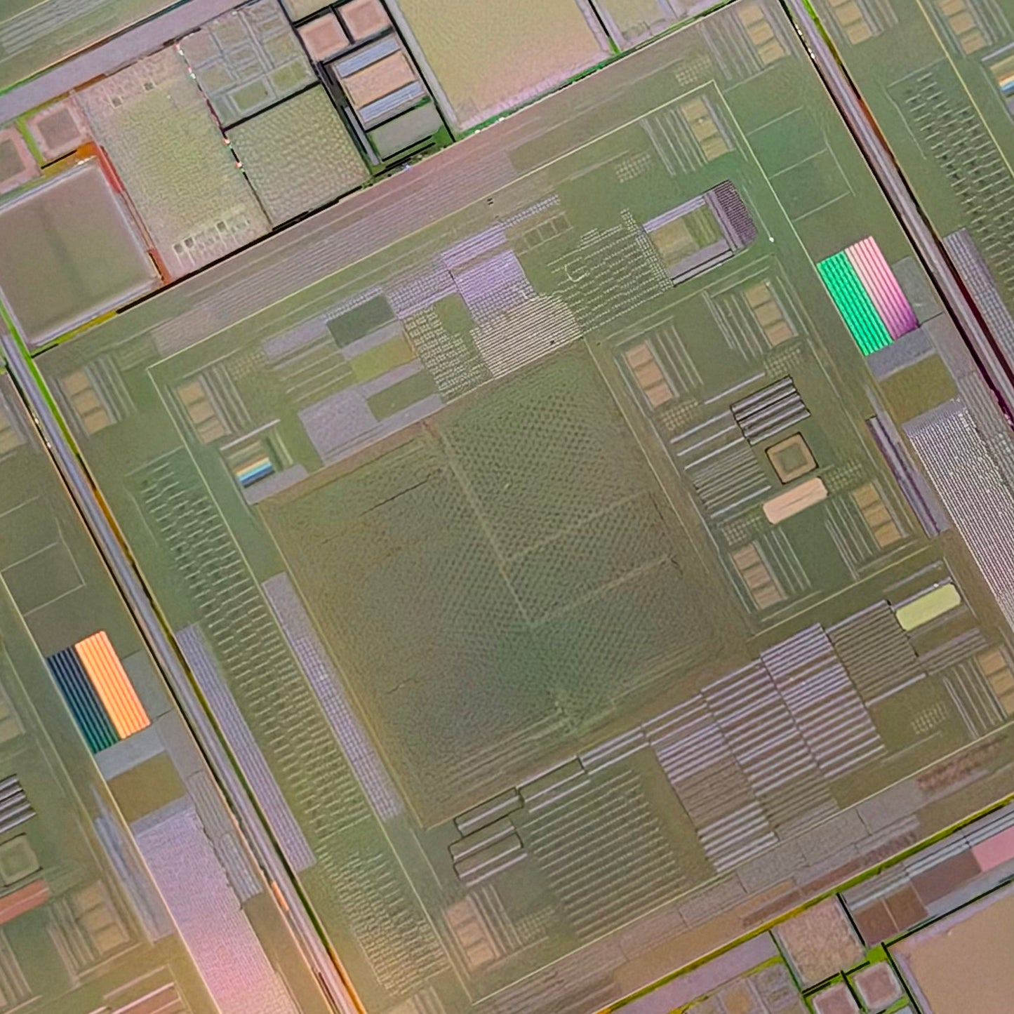 Framed 300mm Silicon Wafer: Rare Tech Display