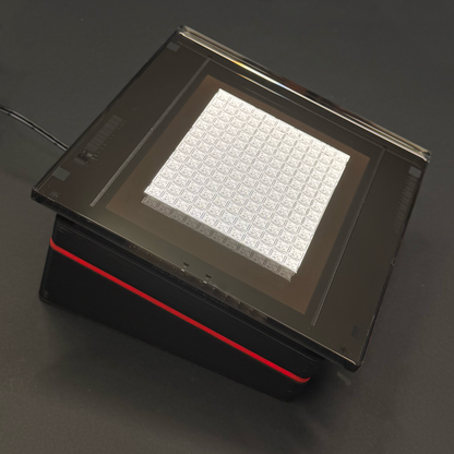 Authentic IC Production Photomask — Rare Semiconductor Collectible, Desk or Wall Art (Copy) (Copy)