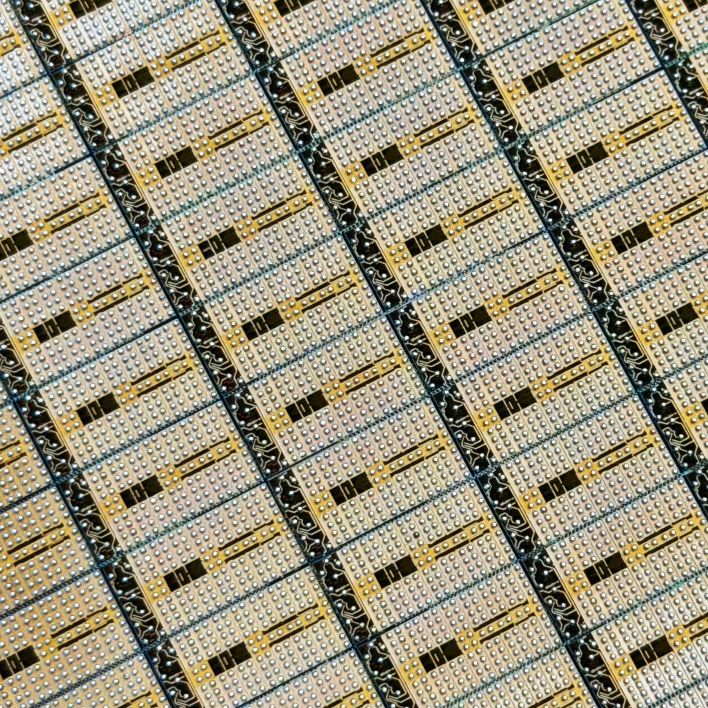 Flip Chip Silicon Wafer - 200 mm (8 inch) Single Collection Framed Silicon Wafer