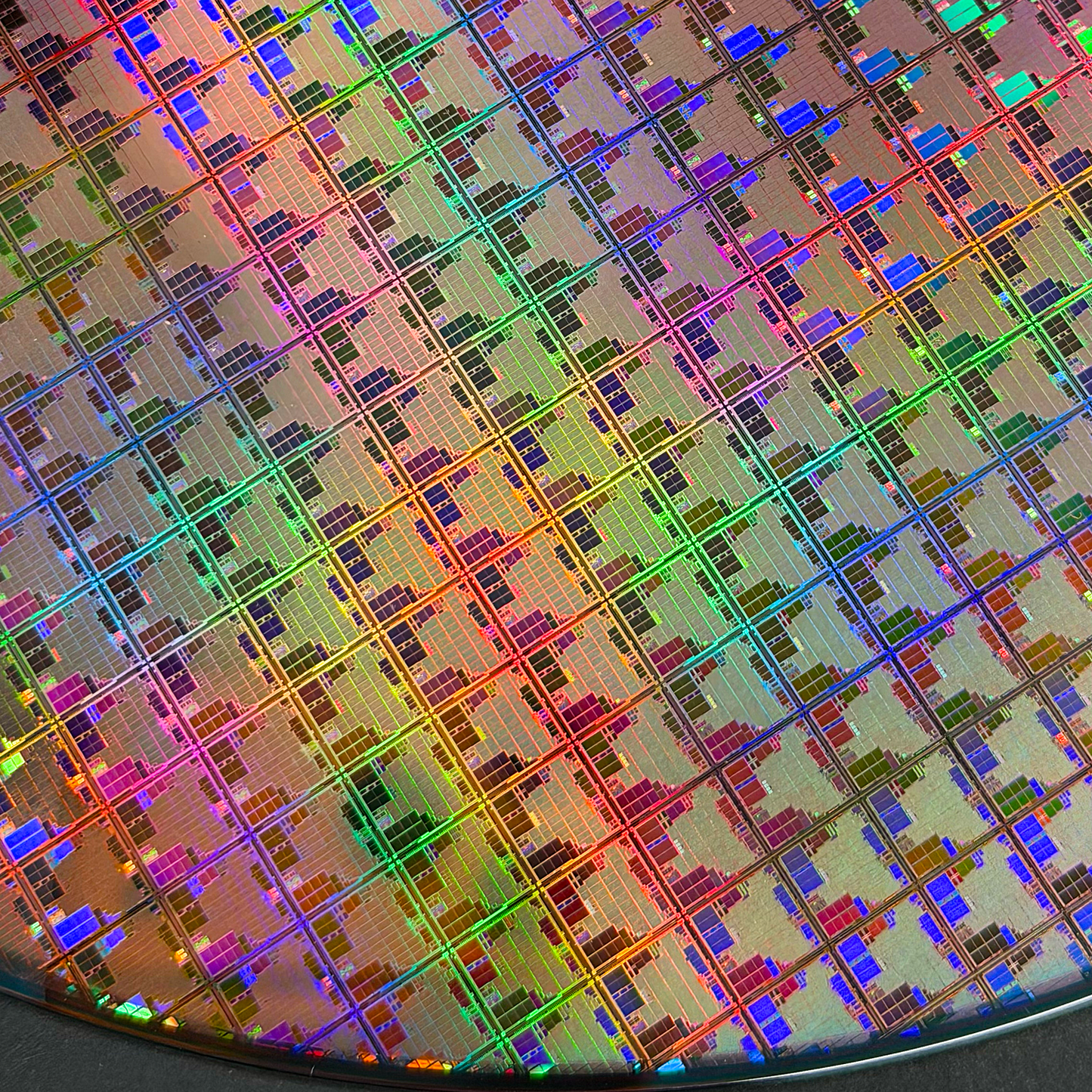 200mm silicon wafer framed display additional view Silicon Masters
