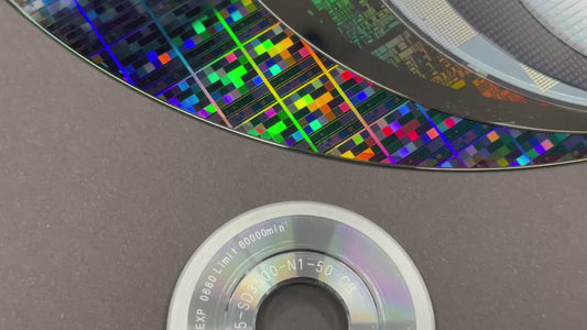 Evolution Collection Silicon Wafer - 100 to 300 mm Framed Silicon Wafers, Serial Number: Analog Custom