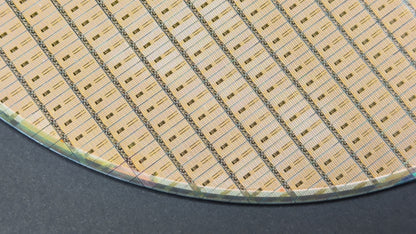 Flip Chip Silicon Wafer - 200 mm (8 inch) Single Collection Framed Silicon Wafer