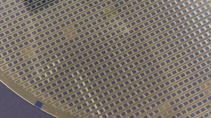Silicon Wafer - 200 mm (8 inch) Single Collection Framed Silicon Wafer, Serial Number: SM25-01106-A